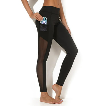 JOYGO Yoga Pants for Women High Waist Stylish Soft Leggings with Side Pocket Lady Sport Pants 